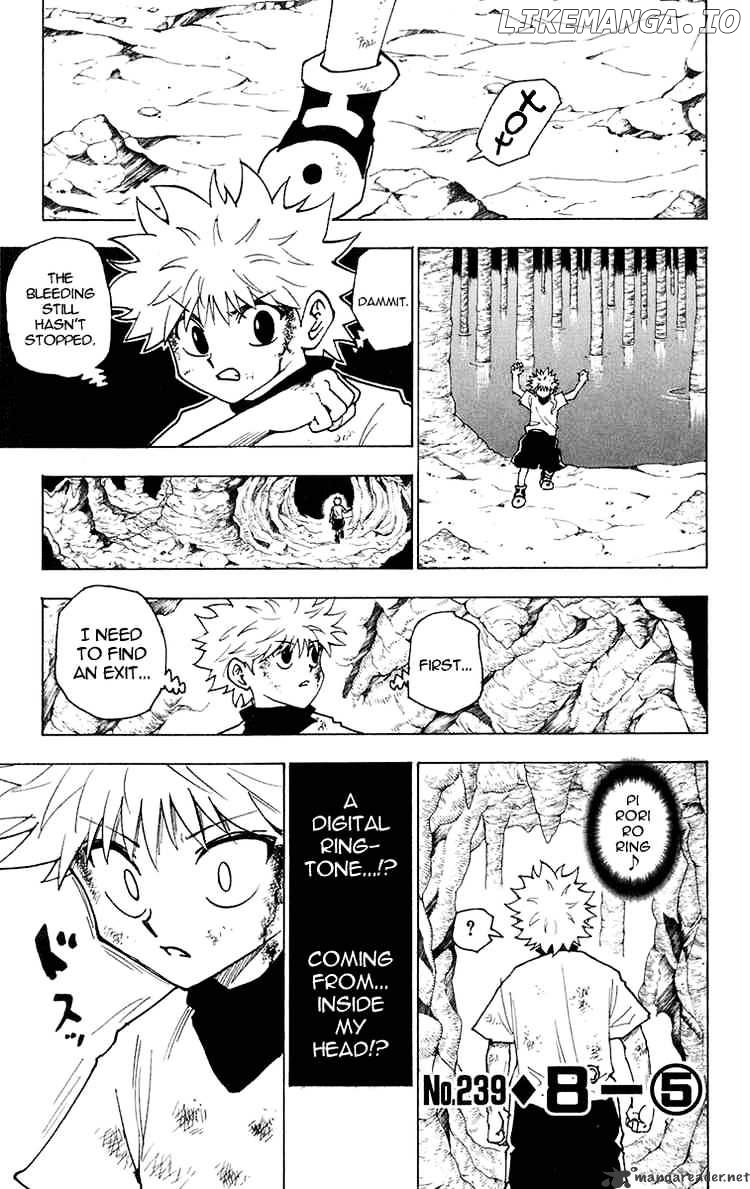 Hunter x Hunter, Chapter 239 image 01